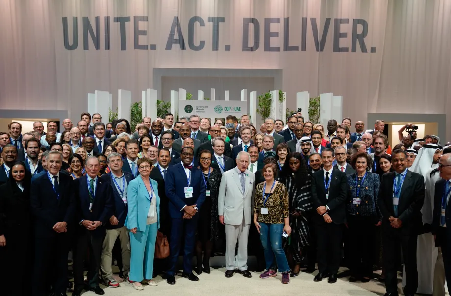 The King attends the inaugural Business and Philanthropy Climate Forum