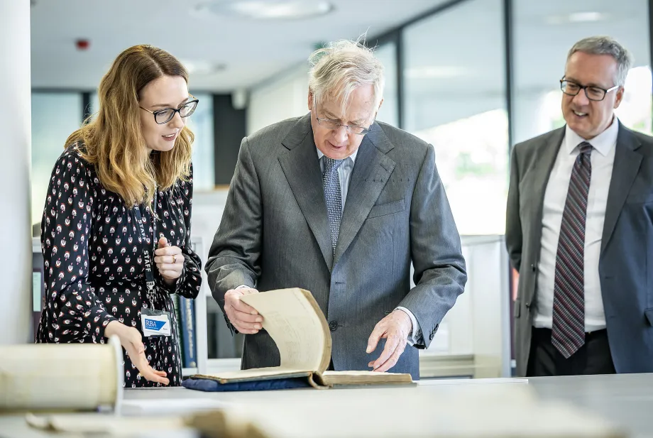 The Duke of Gloucester visits Berkshire