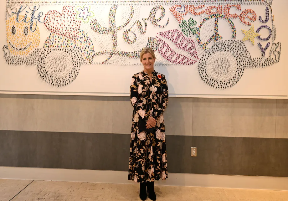 The Duchess of Edinburgh at Toronto General Hospital