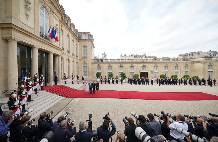 The King and Queen in France