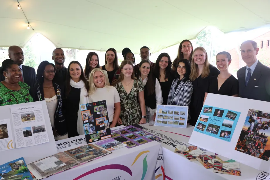 The Duke of Edinburgh visits South Africa