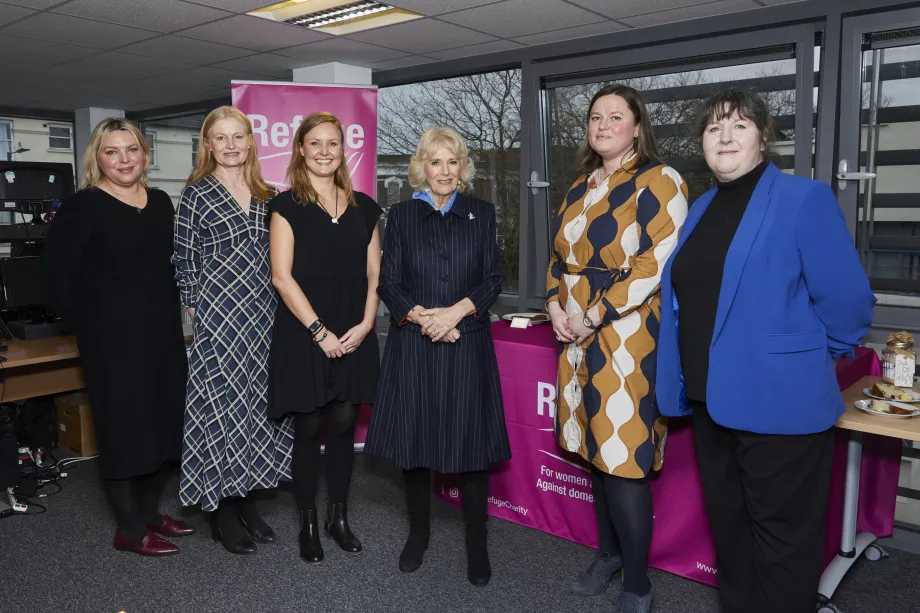 The Queen visits Refuge's Gaia Centre