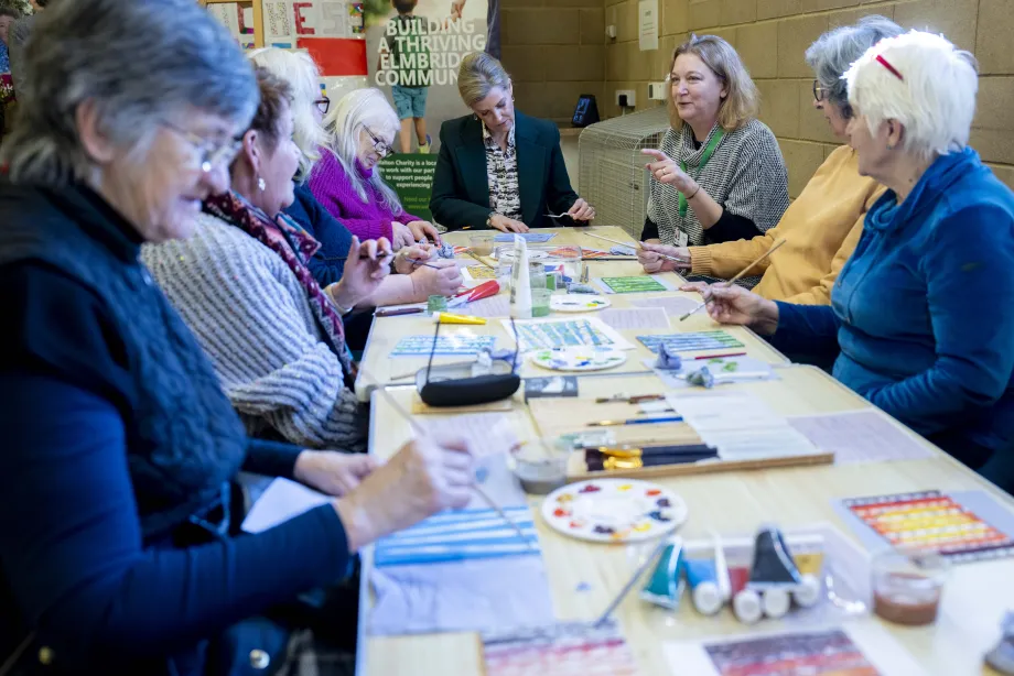 The Duchess of Edinburgh at the Walton Charity