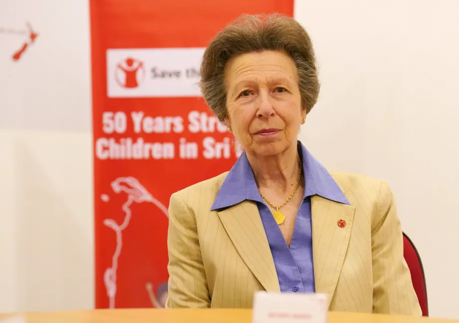 The Princess Royal in Sri Lanka