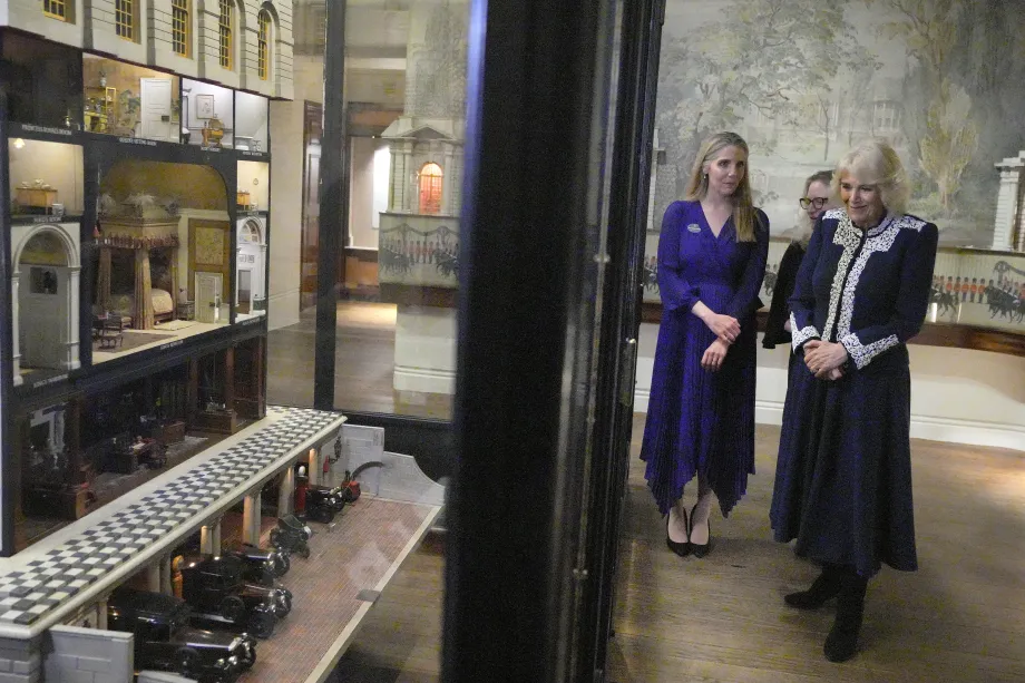 The Queen attends a reception for the Centenary of Queen Mary's Dolls' House