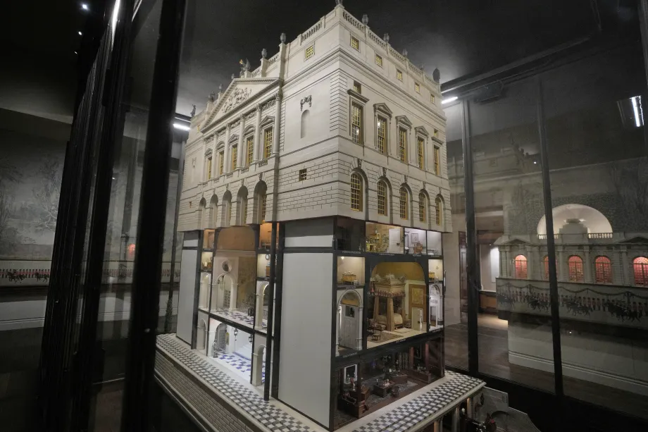 The Queen attends a reception for the Centenary of Queen Mary's Dolls' House