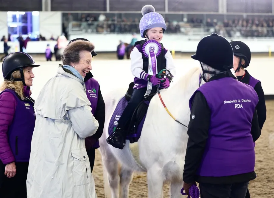 The Princess Royal at the Reaseheath College 