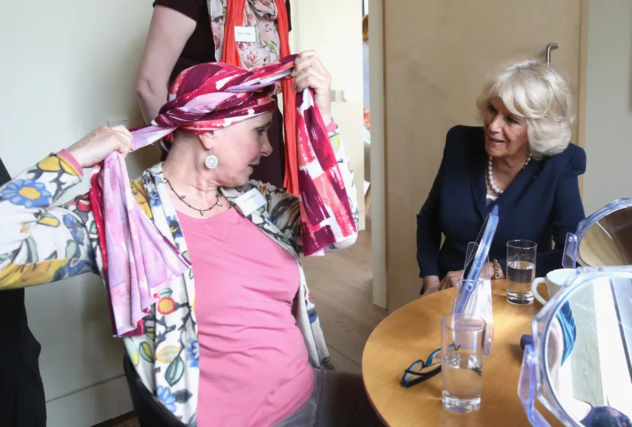 The Queen visits Maggies
