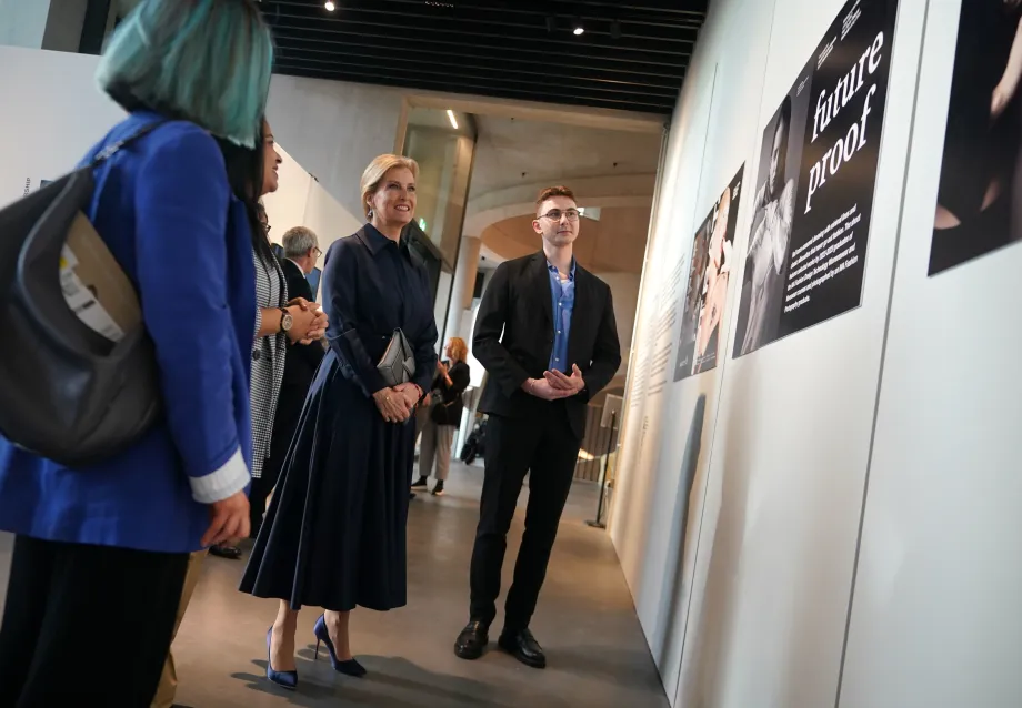 The Duchess of Edinburgh at LCF