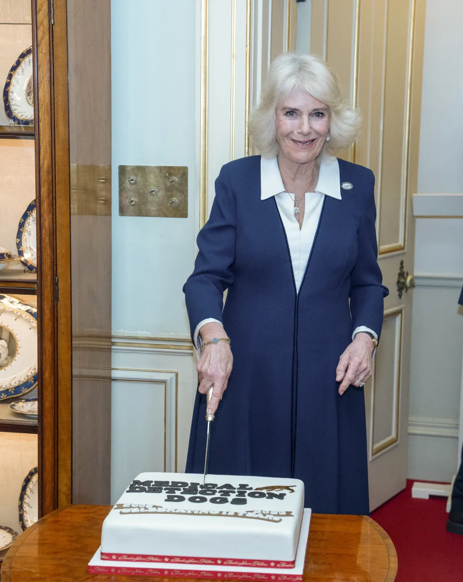 The Queen welcomes Medical Detection Dogs to Clarence House