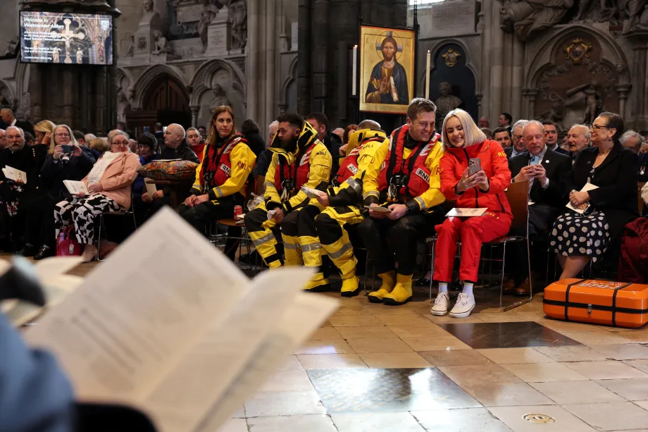 The Service of Thanksgiving at Westminster Abbey