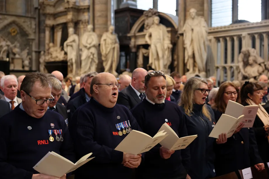 The Service of Thanksgiving at Westminster Abbey