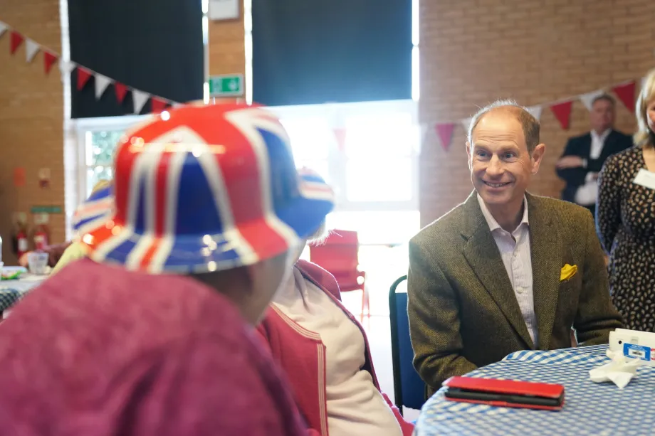 The Duke of Edinburgh in Staffordshire