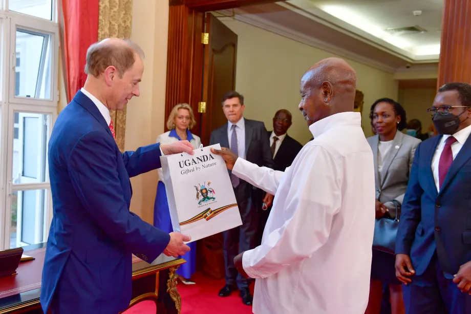 The Duke of Edinburgh in Uganda