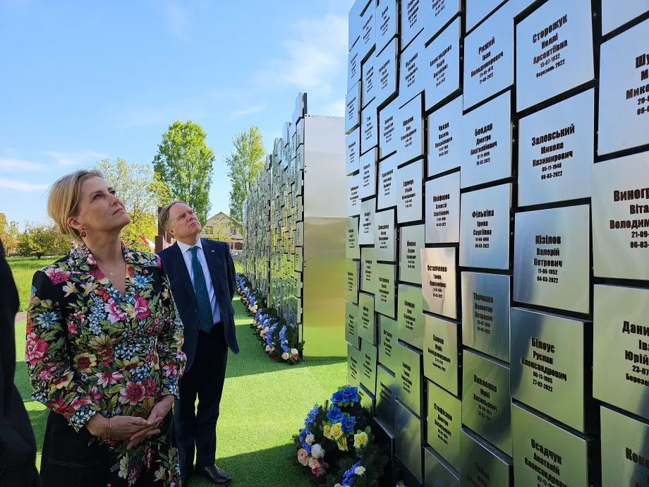 The Duchess Edinburgh in Ukraine