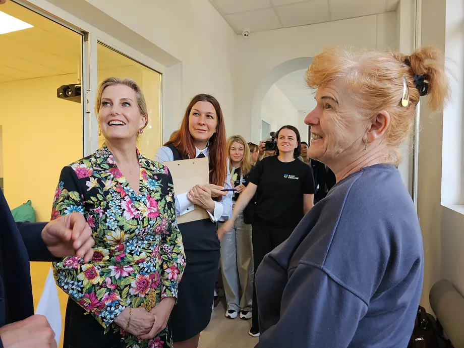 The Duchess of Edinburgh in Ukraine