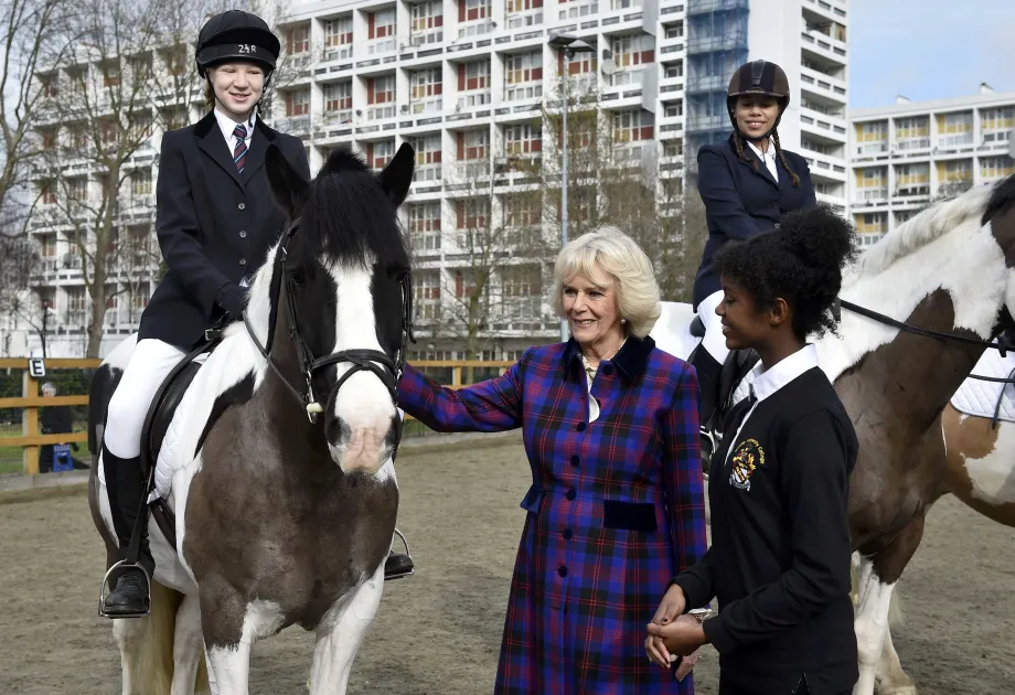 The Queen at Ebony Horse Club