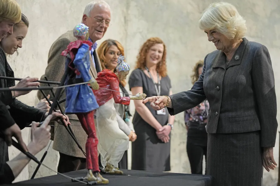 The Queen at the National Theatre