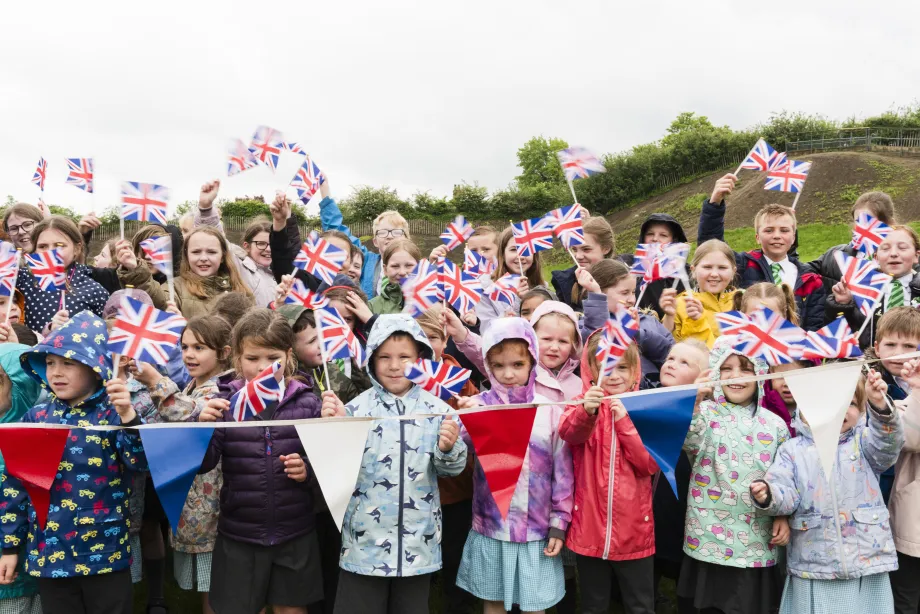 The Duke and Duchess of Edinburgh in Rutland
