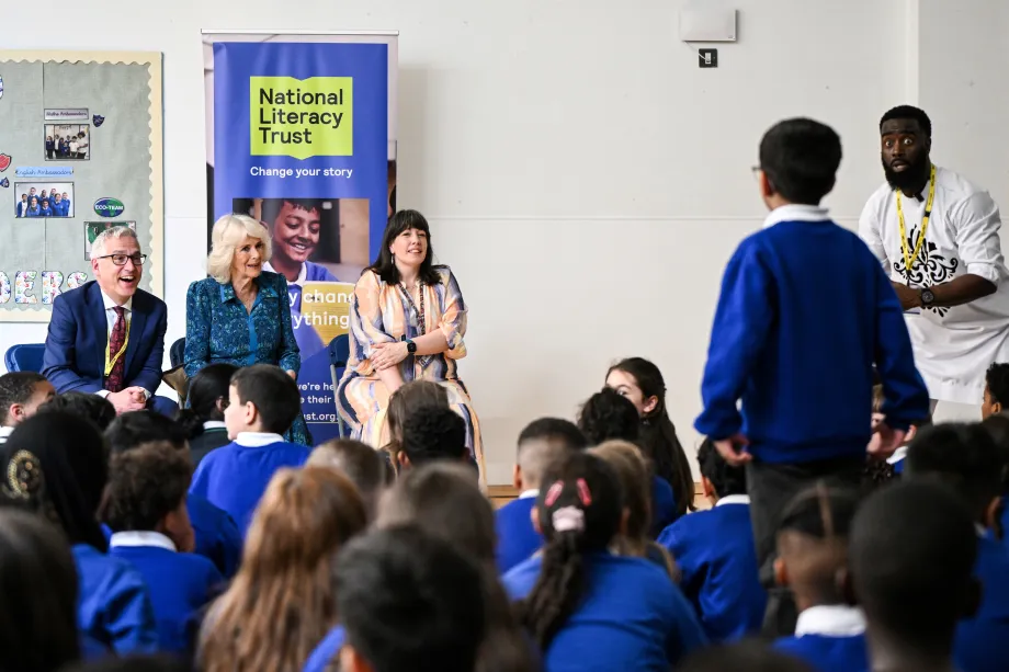 The Queen at Moreland Primary School