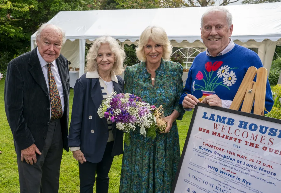 The Queen at Lamb House