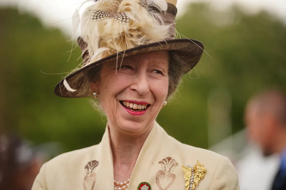 The Princess Royal hosts a garden party