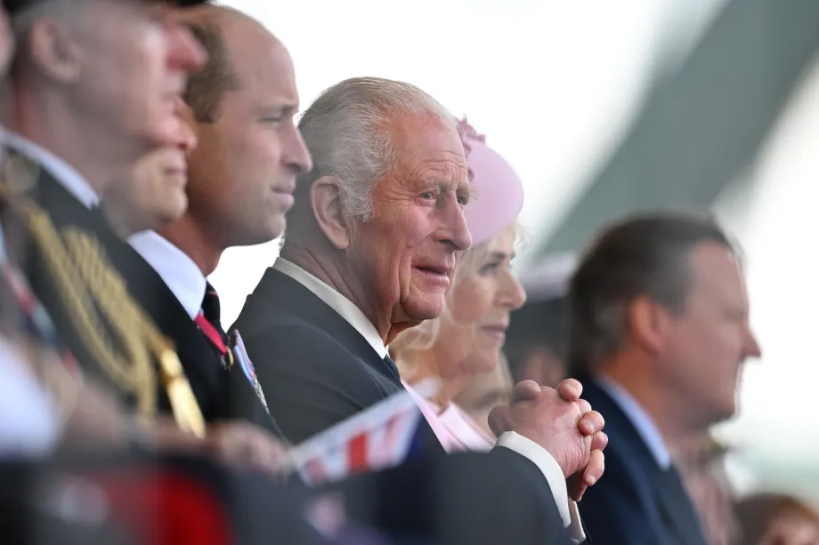 The King at the D-Day Commemorations in Portsmouth
