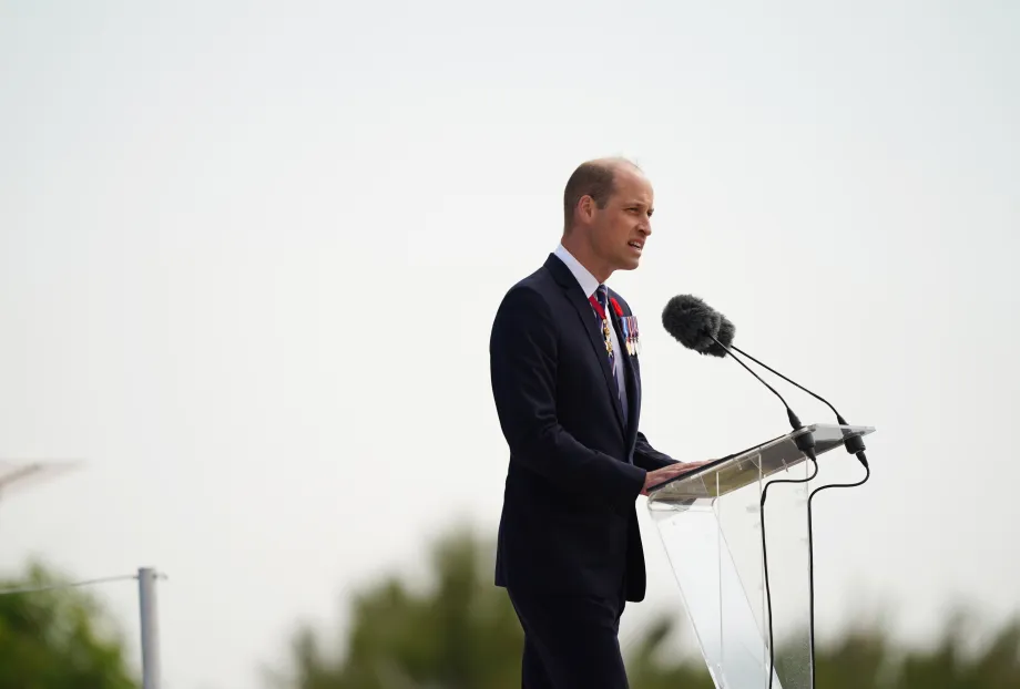 The Prince of Wales at DDay 80