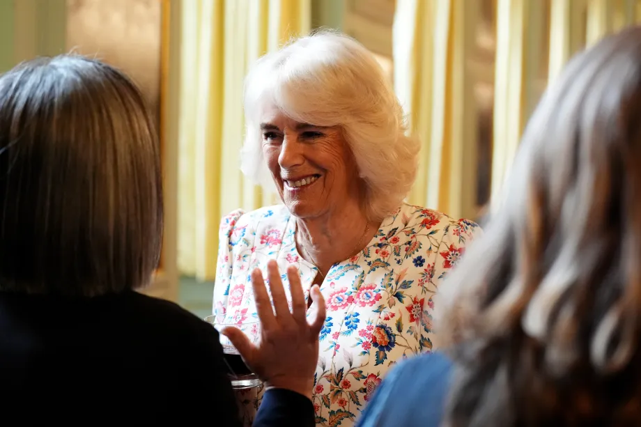 The Queen at a reception for Scottish Literacy