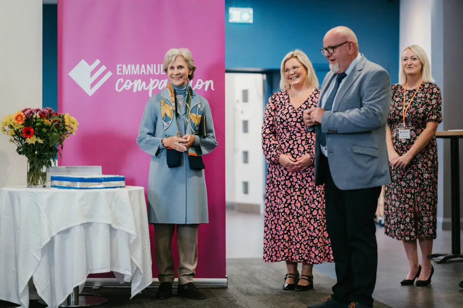The Duchess of Gloucester at Emmanuel Church