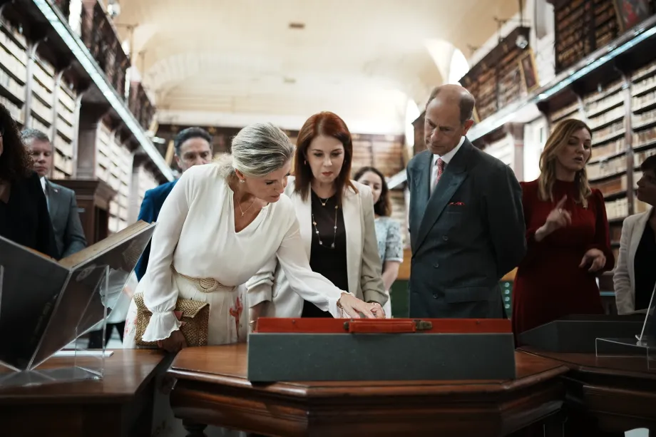 The Duke and Duchess of Edinburgh in Malta 