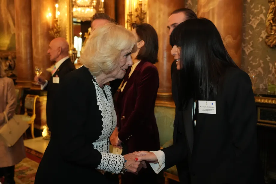 The Queen meets Claudia Winkleman