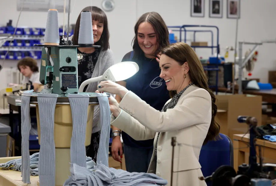 The Princess of Wales visits South Wales