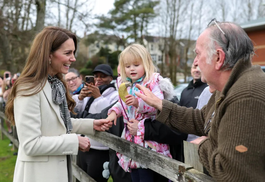 The Princess of Wales visits South Wales