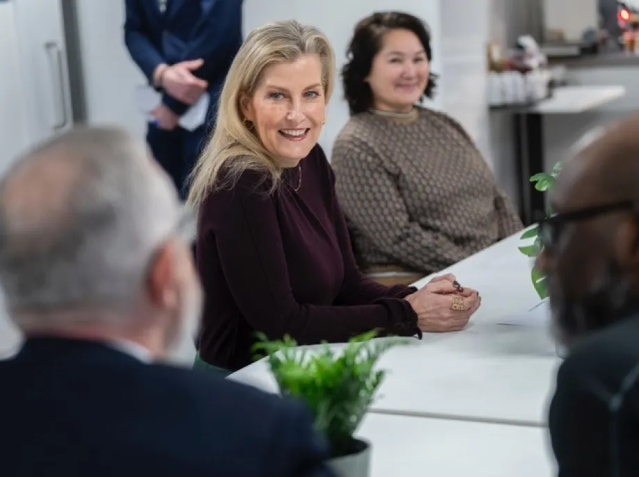 The Duchess of Edinburgh at Community Shop