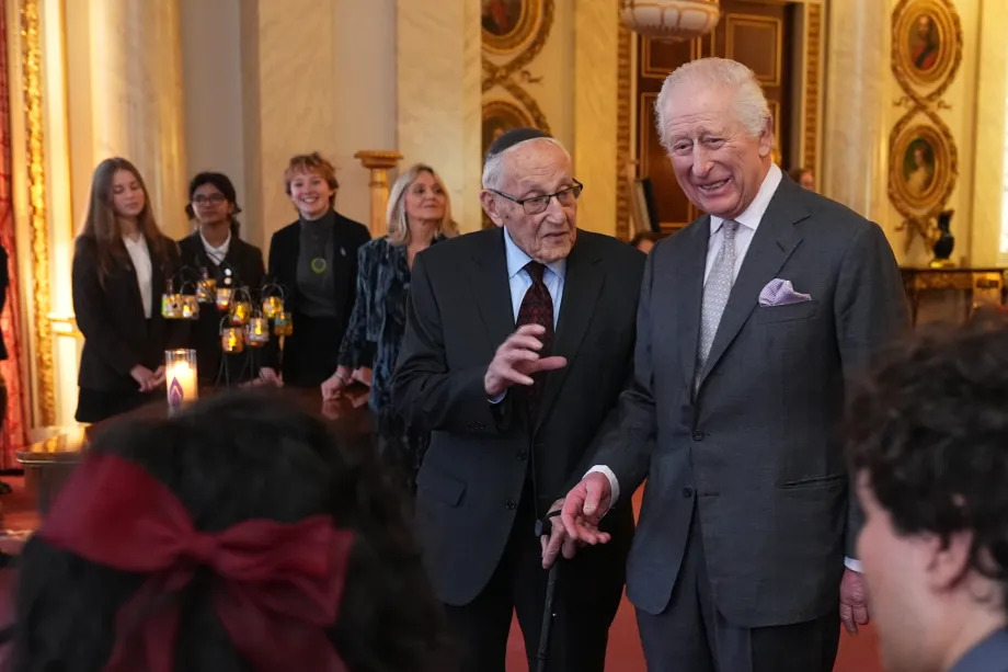 The King and Manfred Goldberg