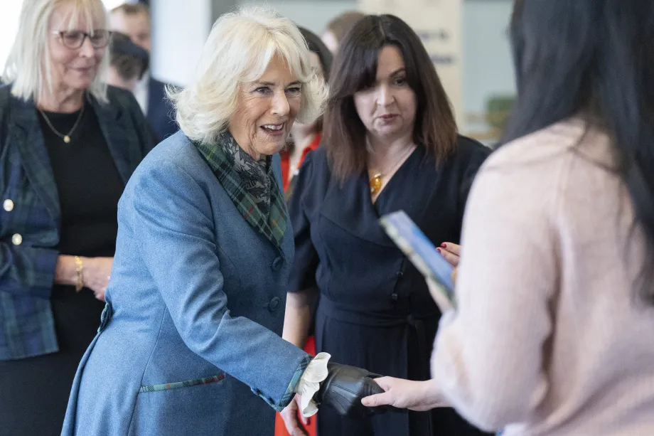 The Queen visits the University of Aberdeen