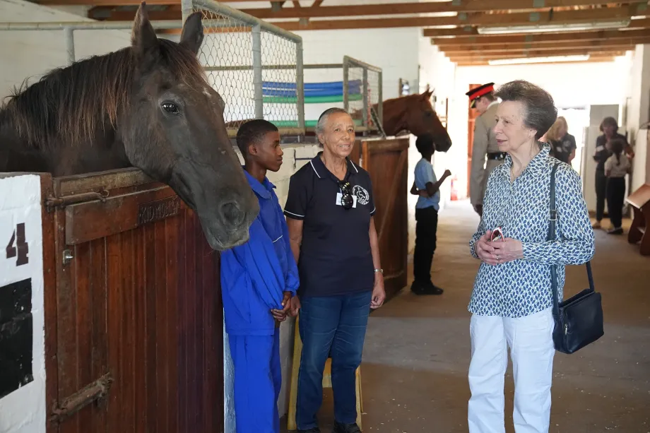 The Princess Royal visits South Africa