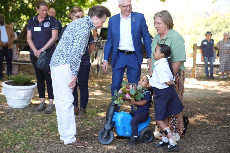 The Princess Royal visits South Africa