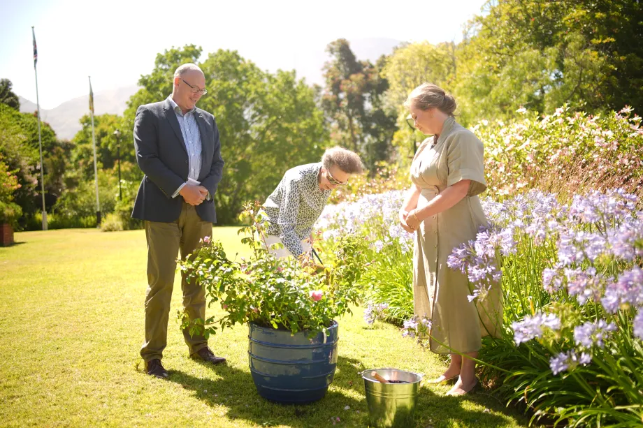 The Princess Royal visits South Africa