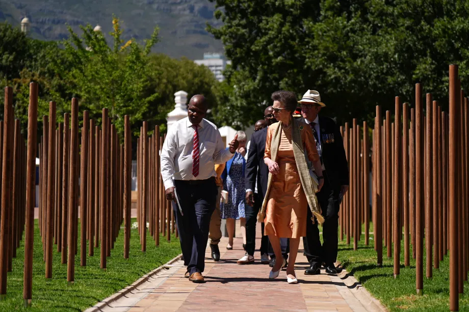 The Princess Royal visits South Africa