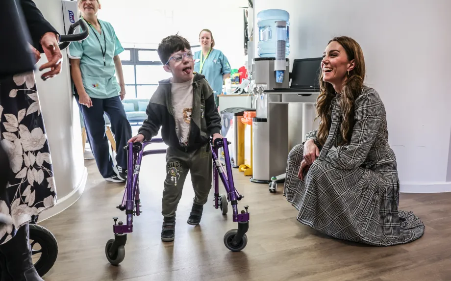 The Princess of Wales visits South Wales