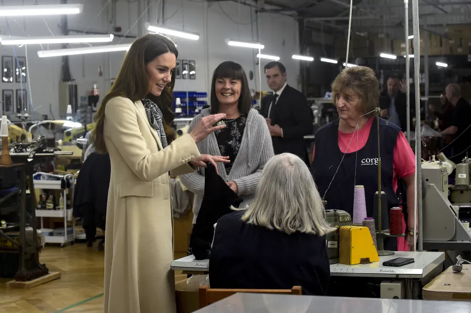 The Princess of Wales visits South Wales