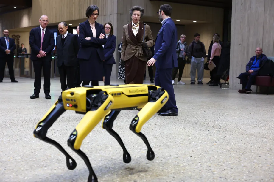 The Princess Royal visits UCL East