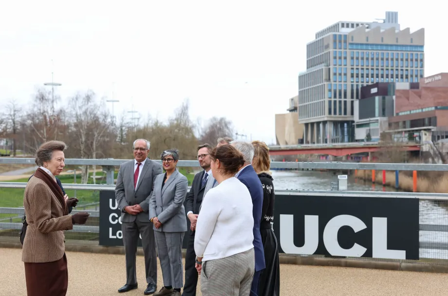 The Princess Royal visits UCL East