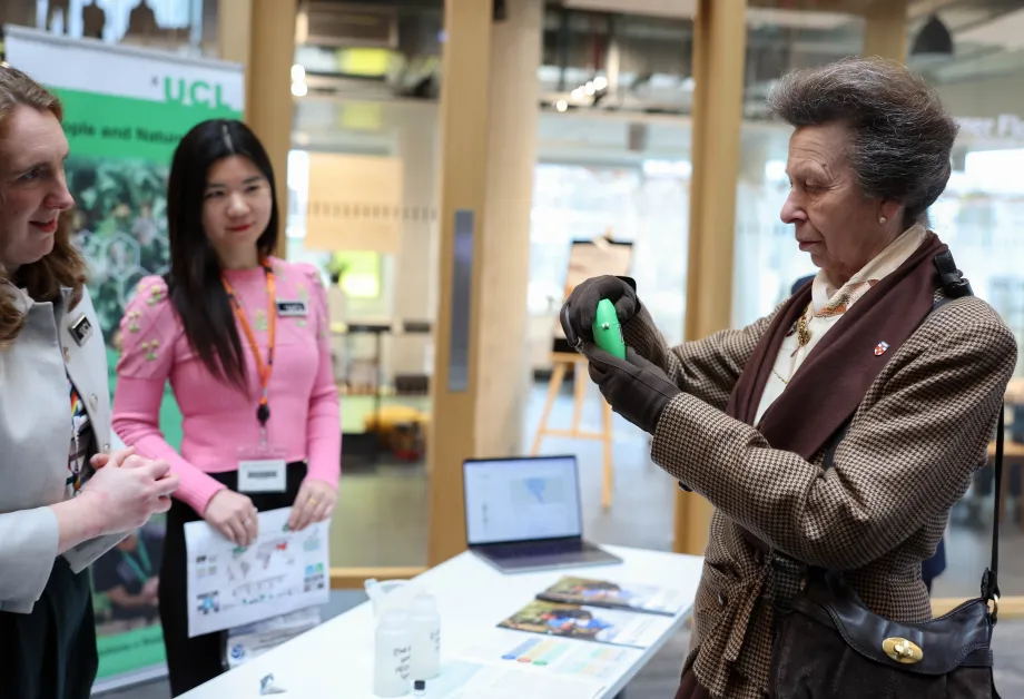 The Princess Royal visits UCL East