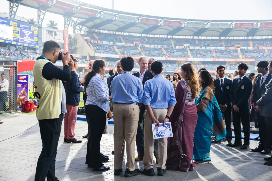 The Duke of Edinburgh in Mumbai