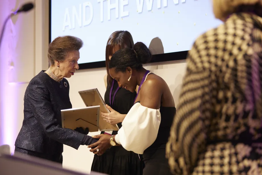 The Princess Royal at the WISE Awards