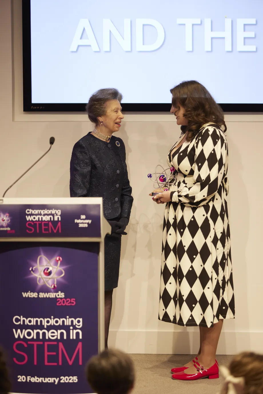 The Princess Royal at the WISE Awards