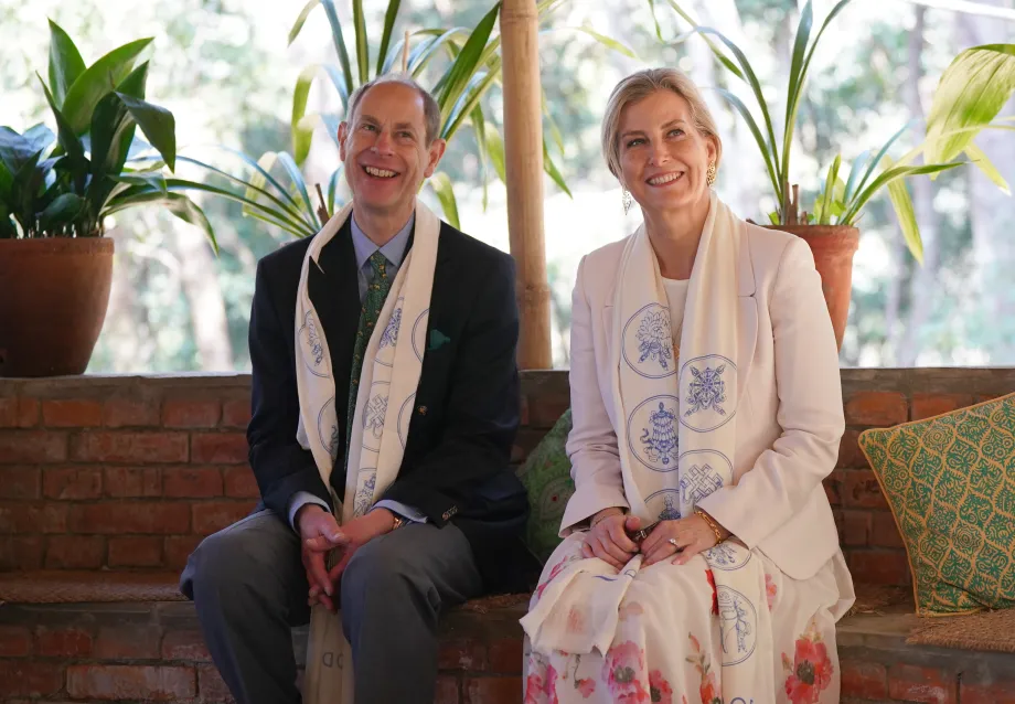 The Duke and Duchess of Edinburgh in Nepal